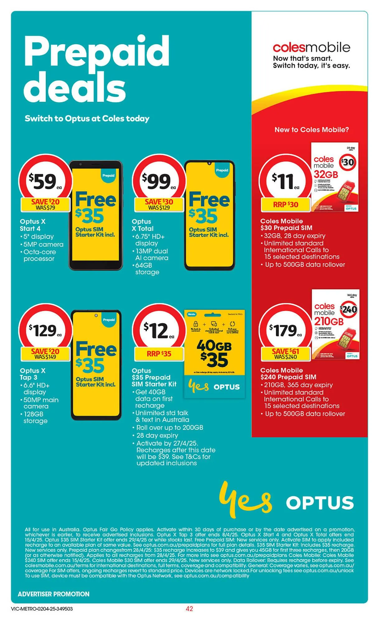 Coles catalogue - Catalogue valid from 2 April to 8 April 2025 - page 43