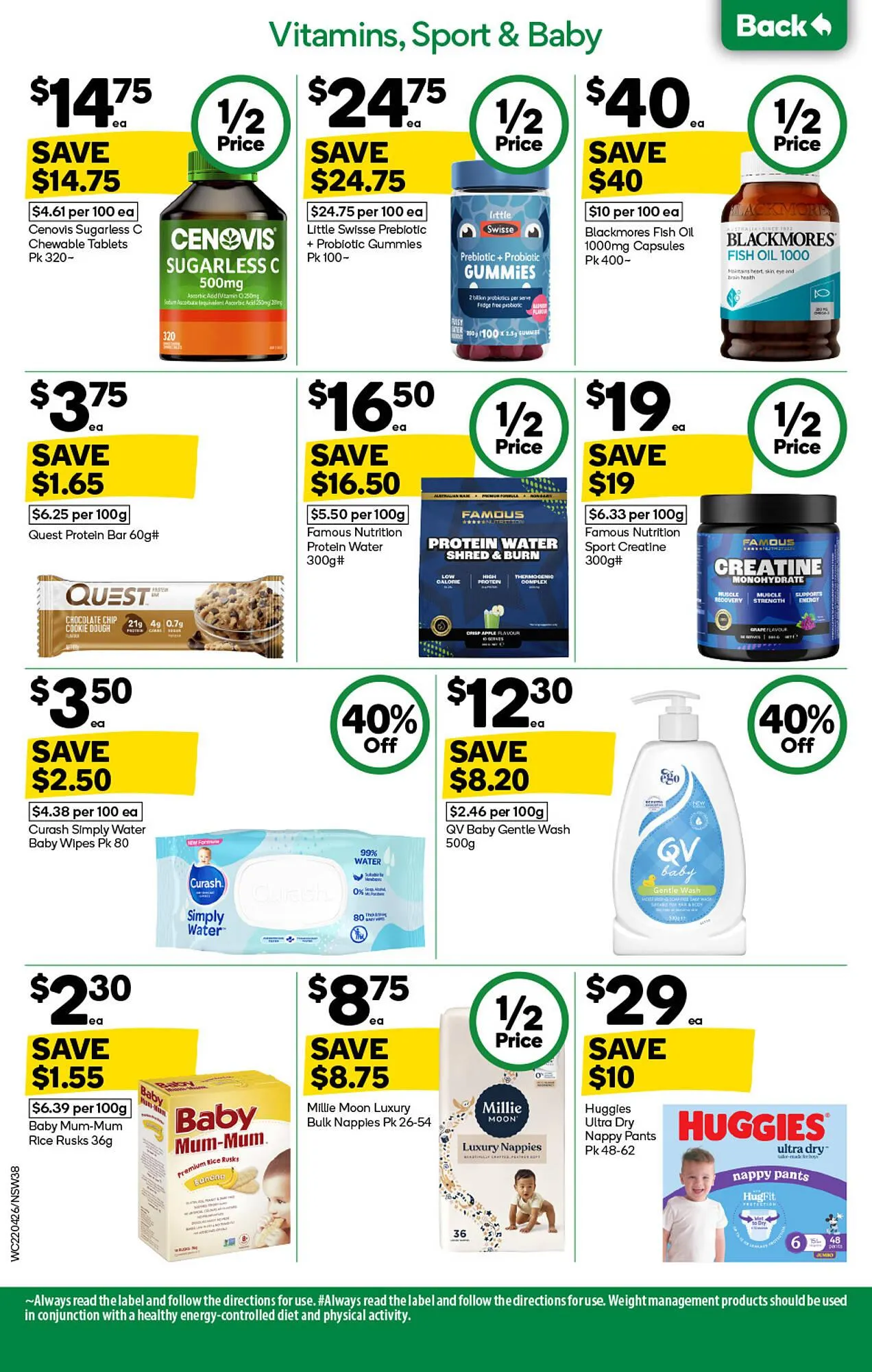 Woolworths catalogue - Catalogue valid from 22 April to 28 April 2026 - page 38