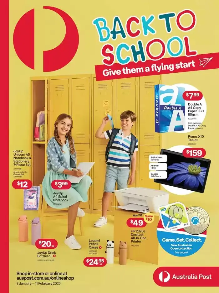 Back To School - Catalogue valid from 8 January to 11 February 2025 - page 1
