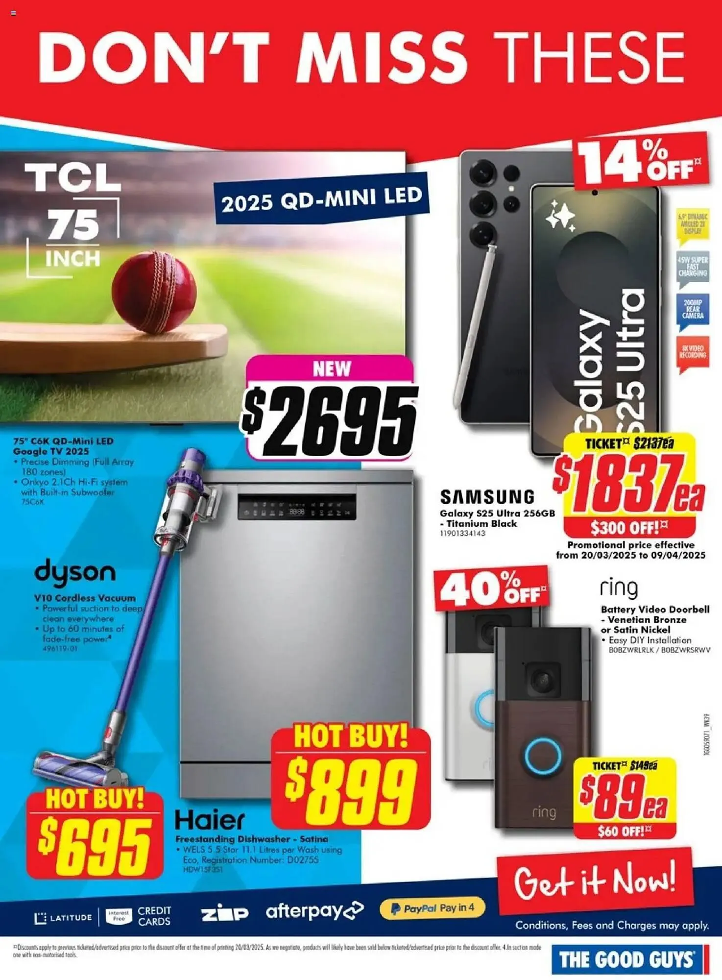 The Good Guys catalogue - Catalogue valid from 27 March to 2 April 2025 - page 3
