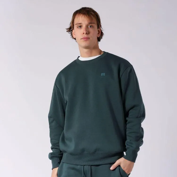 Russell Athletic Women's Brooklyn Crew Neck Fleece Green