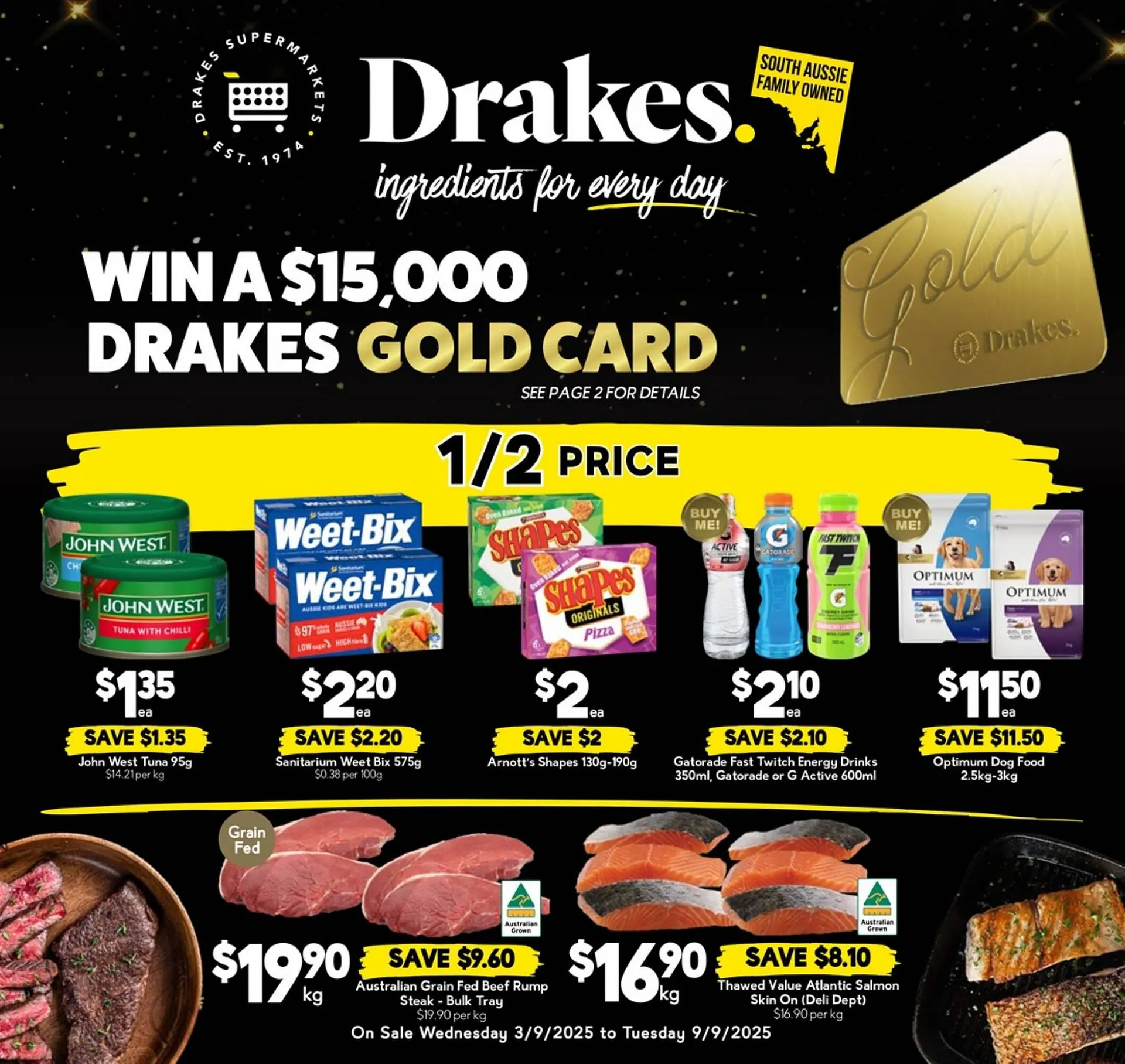 Drakes catalogue - Catalogue valid from 3 September to 9 September 2025 - page 1