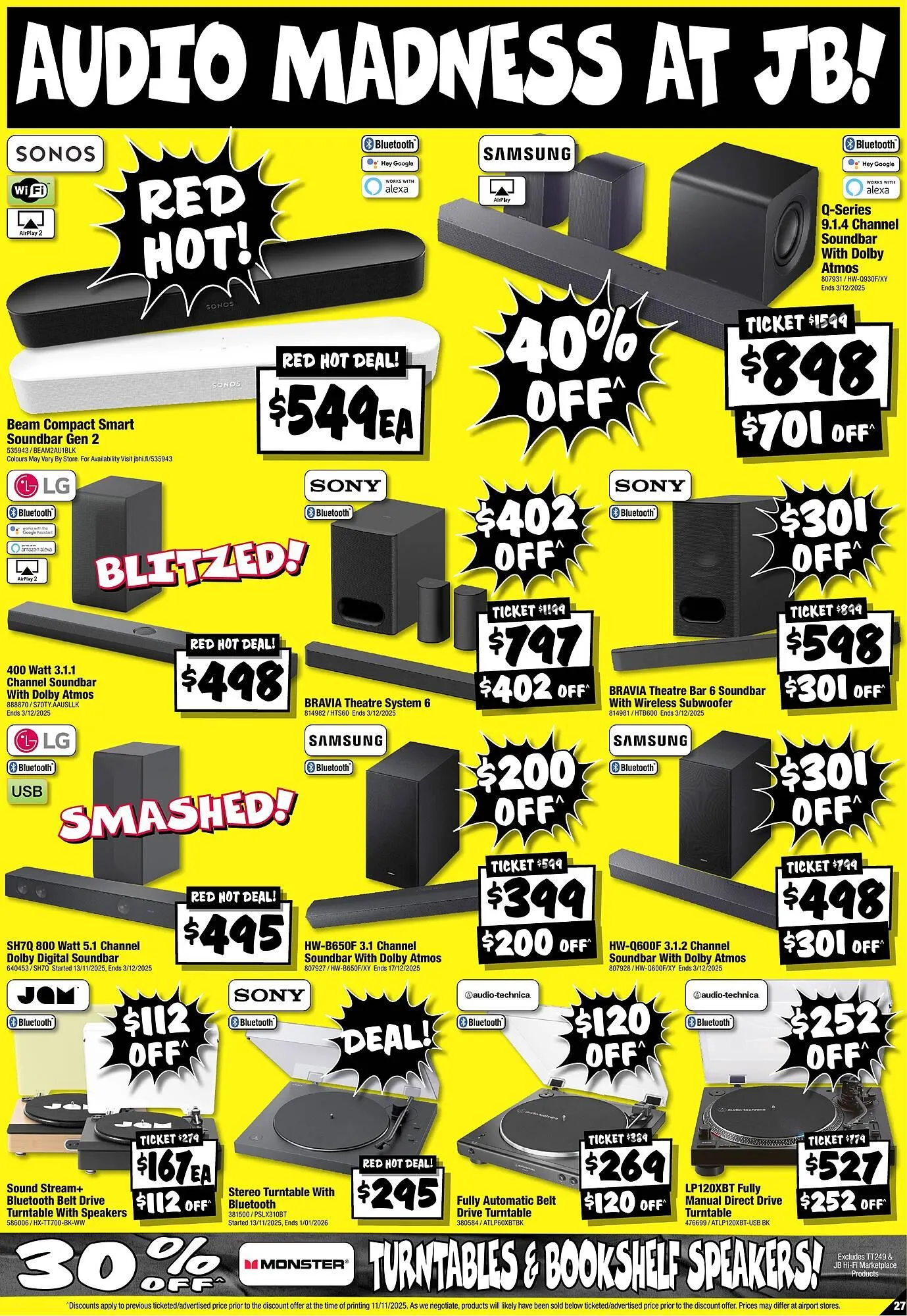 JB Hi-Fi catalogue - Catalogue valid from 19 November to 1 December 2025 - page 27