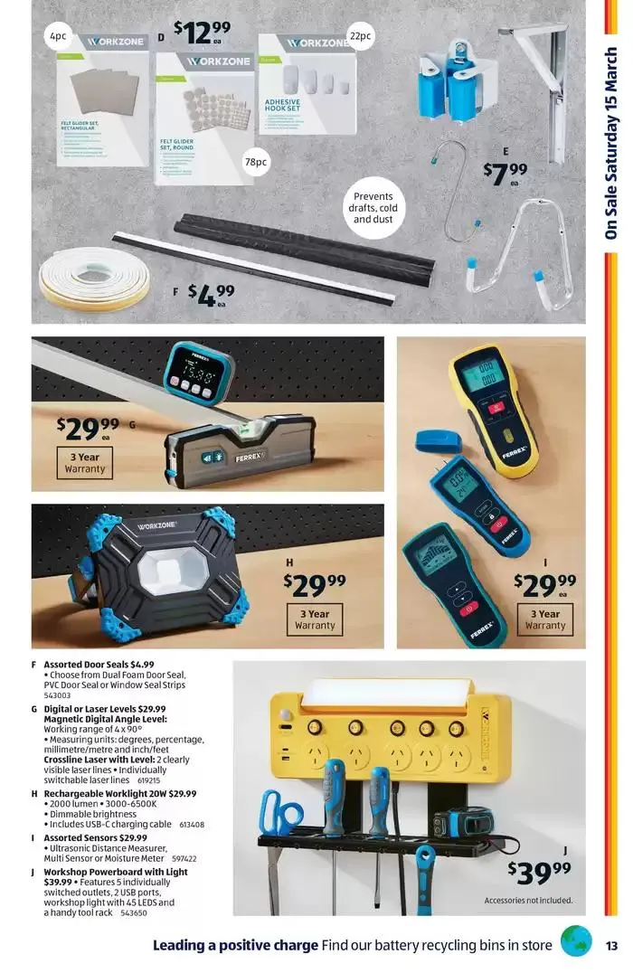 ALDI Special Buys - Catalogue valid from 12 March to 18 March 2025 - page 13