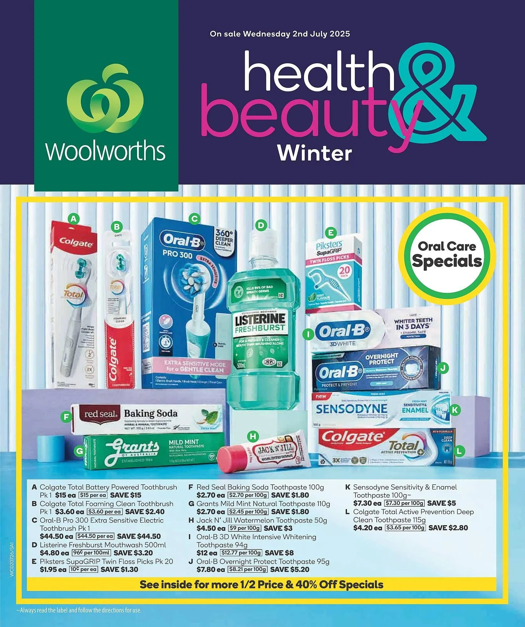 Woolworths catalogue - Catalogue valid from 2 July to 8 July 2025 - page 1