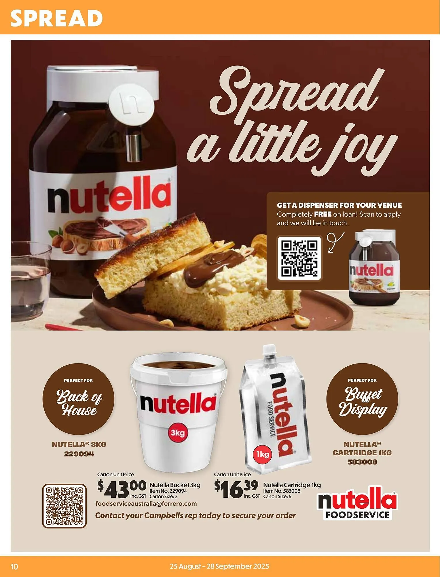 Campbells Wholesale catalogue - Catalogue valid from 25 August to 28 September 2025 - page 10