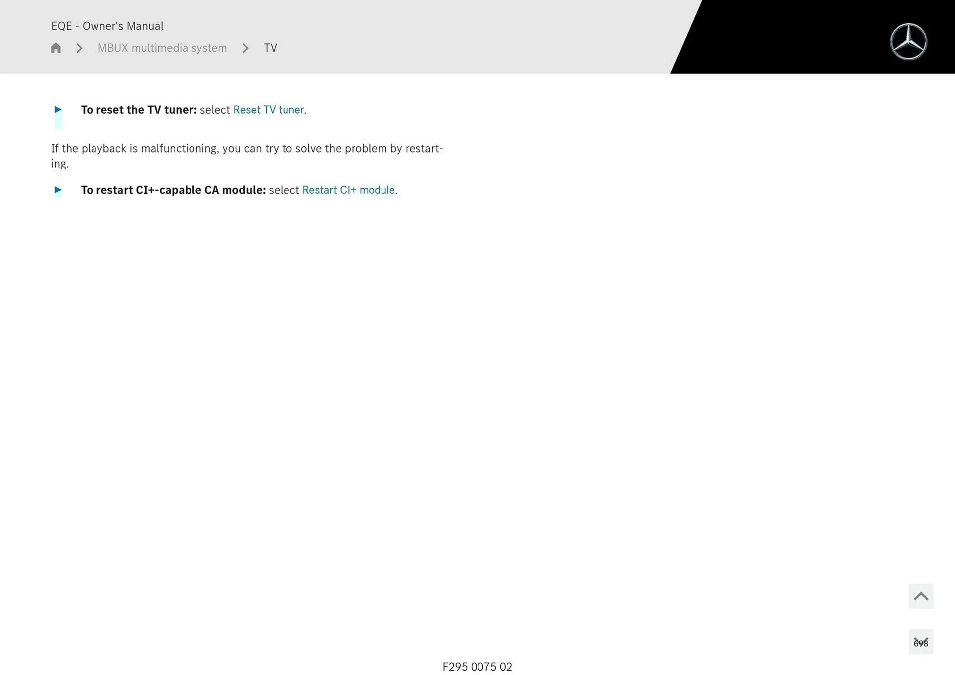 Mercedes-Benz catalogue - Catalogue valid from 11 September to 11 September 2025 - page 698