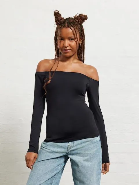 Luxe Over The Shoulder Top