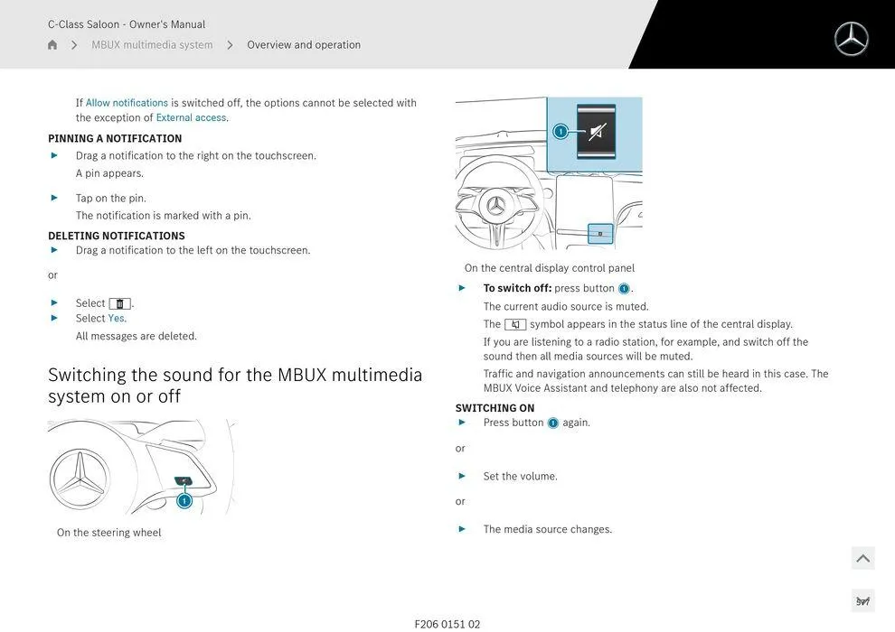 C-Class Sedan - Catalogue valid from 11 September to 11 September 2025 - page 577