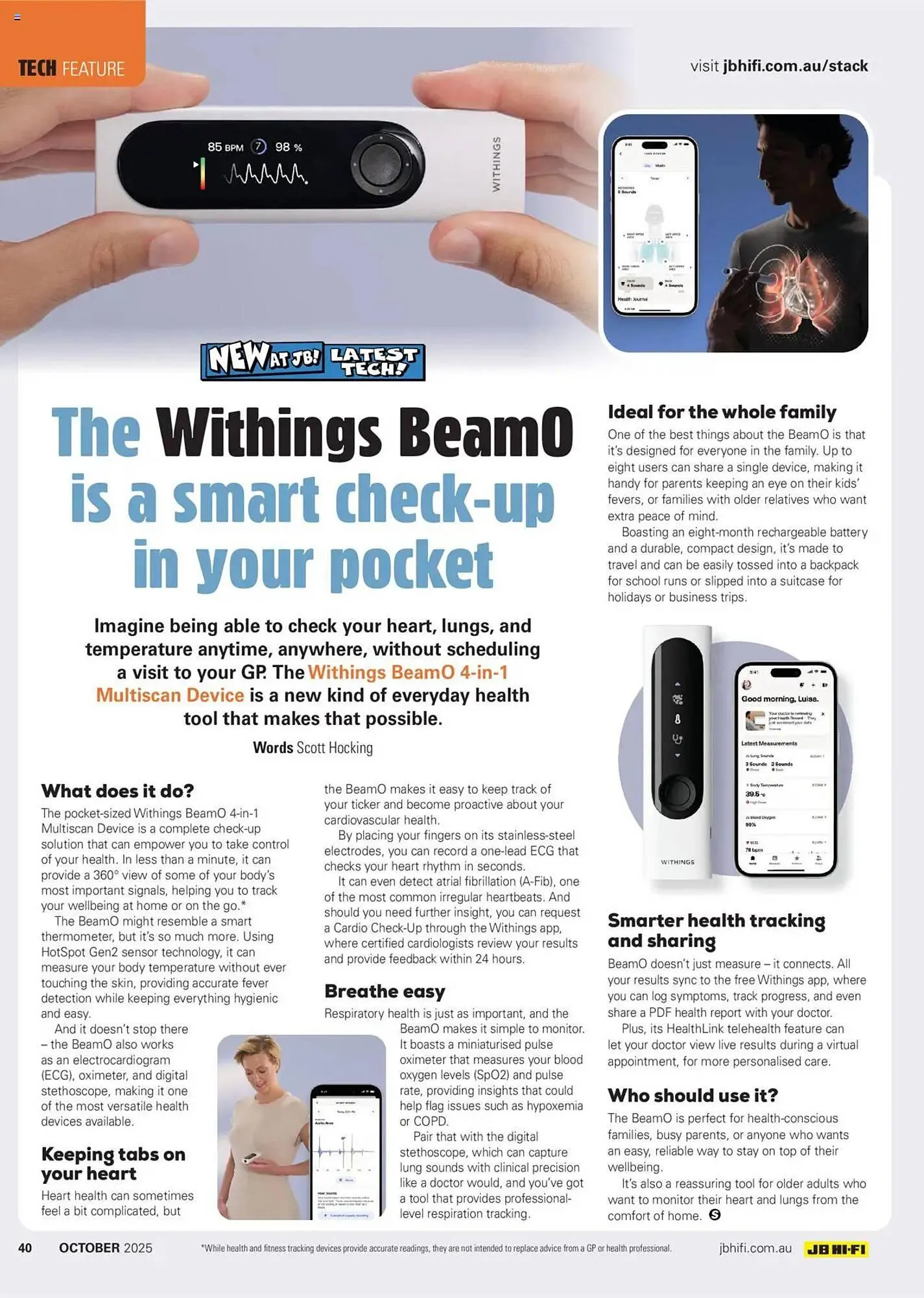 JB Hi-Fi catalogue - Catalogue valid from 1 October to 31 October 2025 - page 40