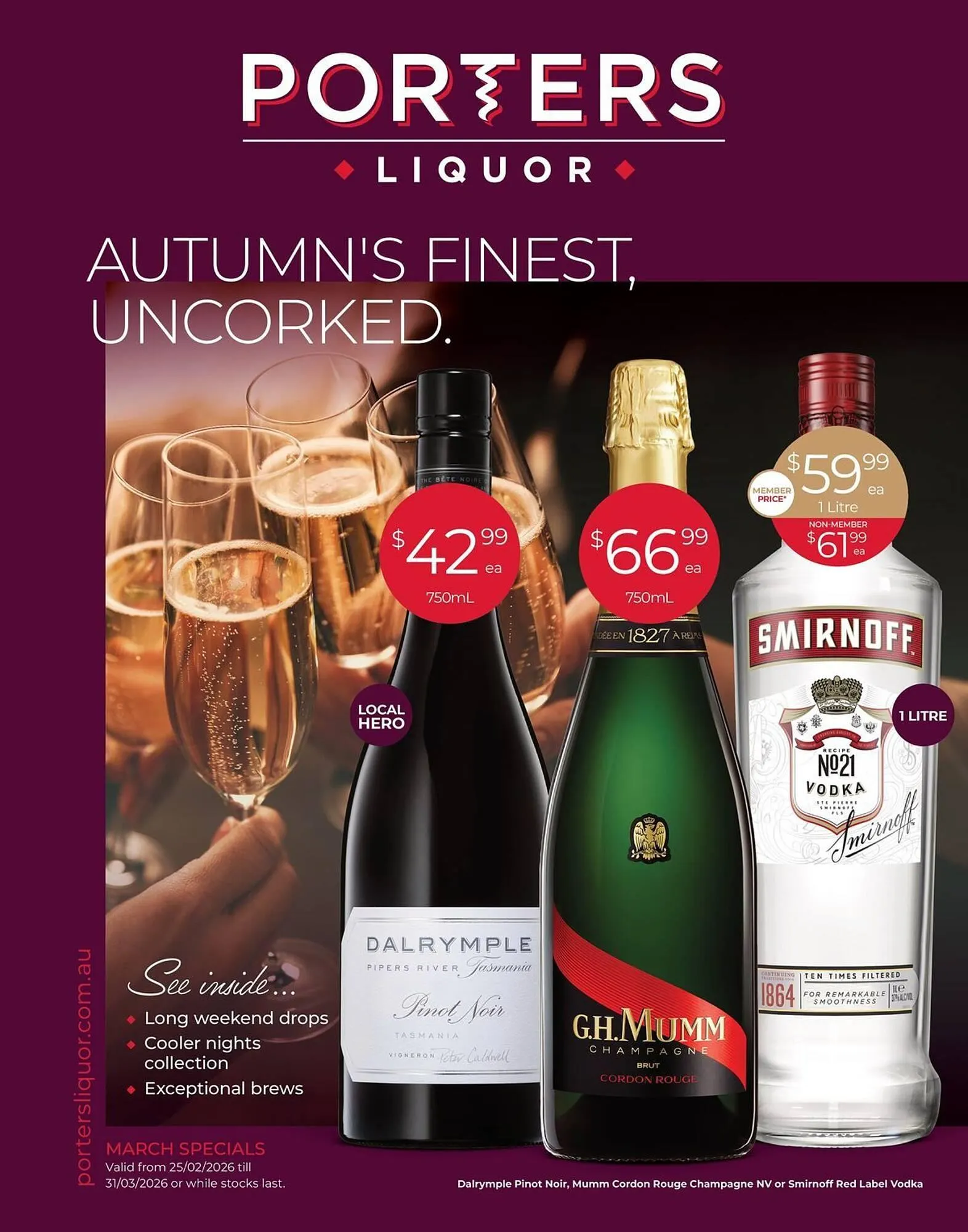 Porters catalogue - Catalogue valid from 25 February to 31 March 2026 - page 1