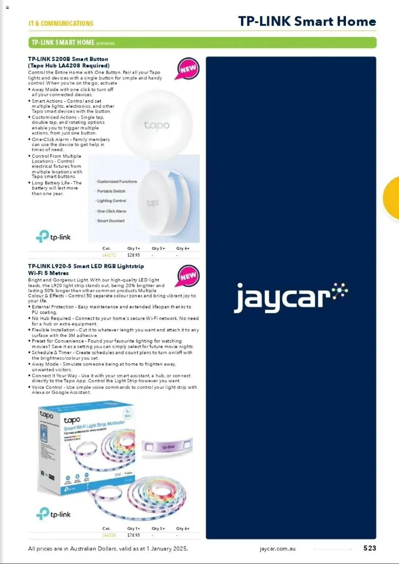 Jaycar Celebrating 40 Years in Electronics - Catalogue valid from 1 January to 29 August 2025 - page 451