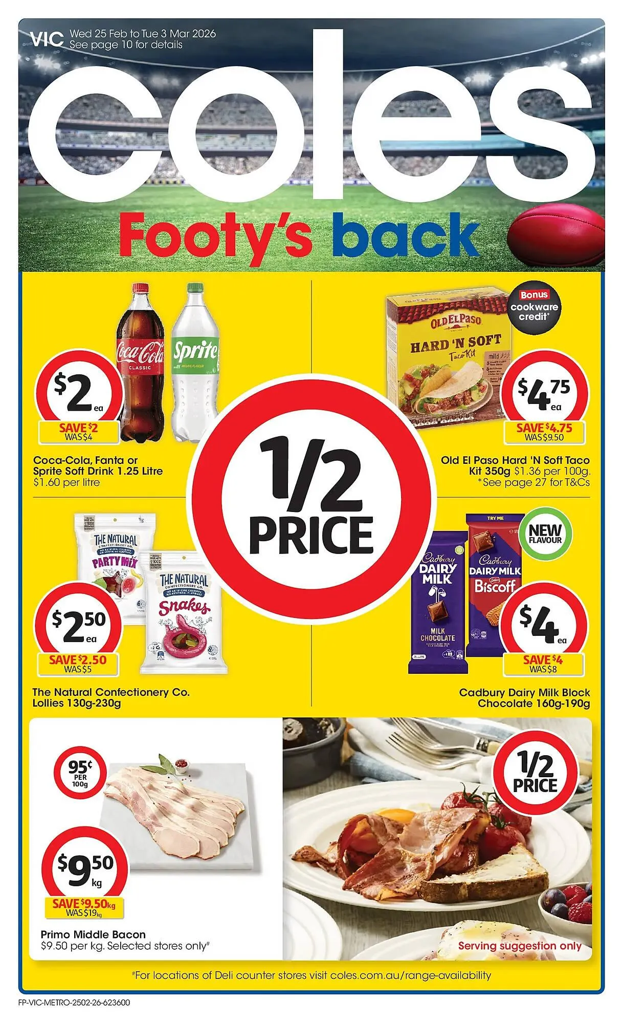 Coles catalogue - Catalogue valid from 25 February to 3 March 2026 - page 1