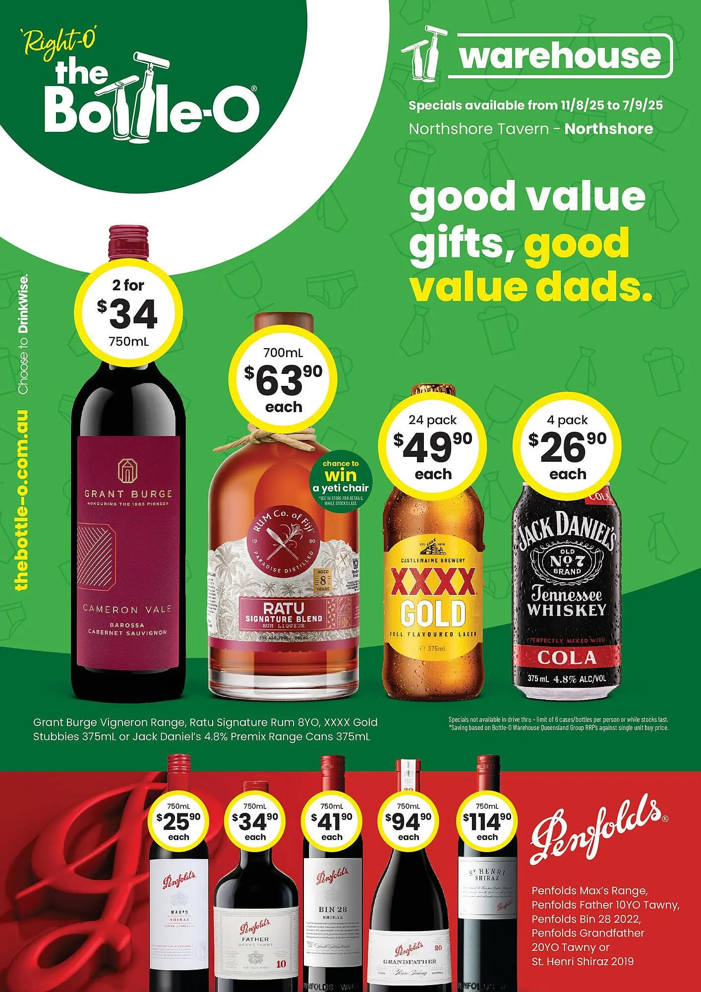 The Bottle O catalogue - 1