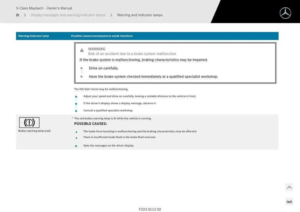 S - Class Maybach - Catalogue valid from 11 September to 11 September 2025 - page 1025