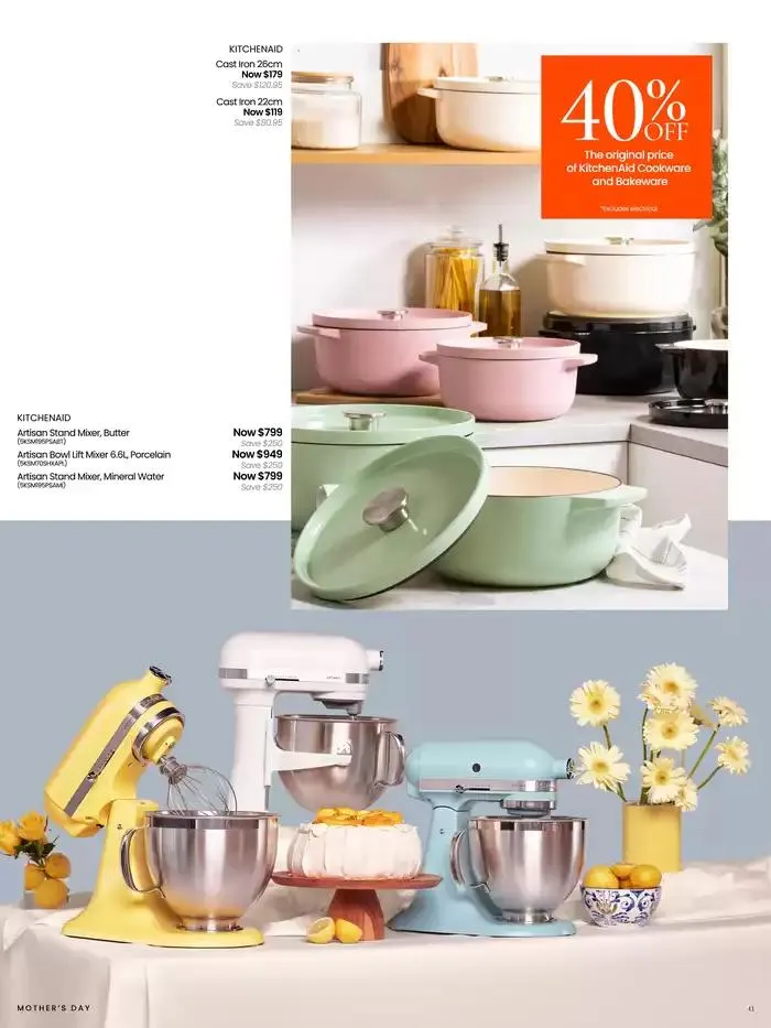 Myer Mother’s Day 2025 - Catalogue valid from 23 April to 11 May 2025 - page 43