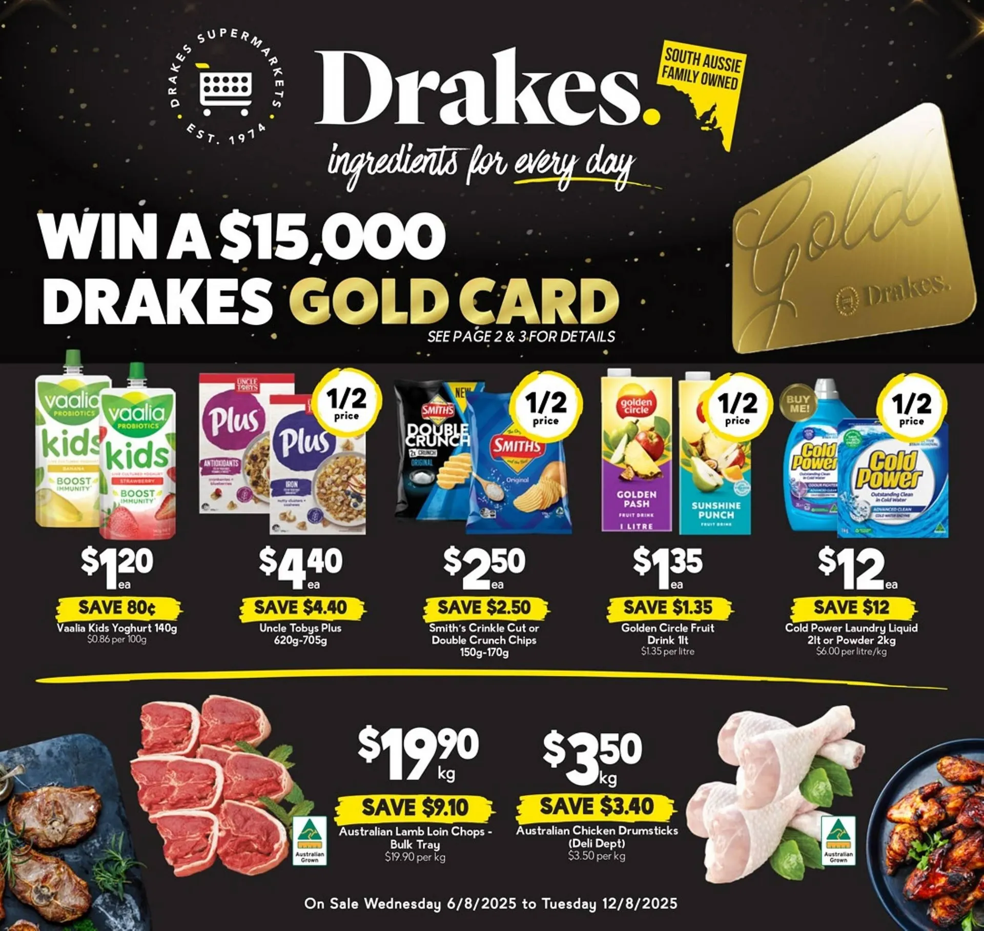 Drakes catalogue - Catalogue valid from 6 August to 12 August 2025 - page 1