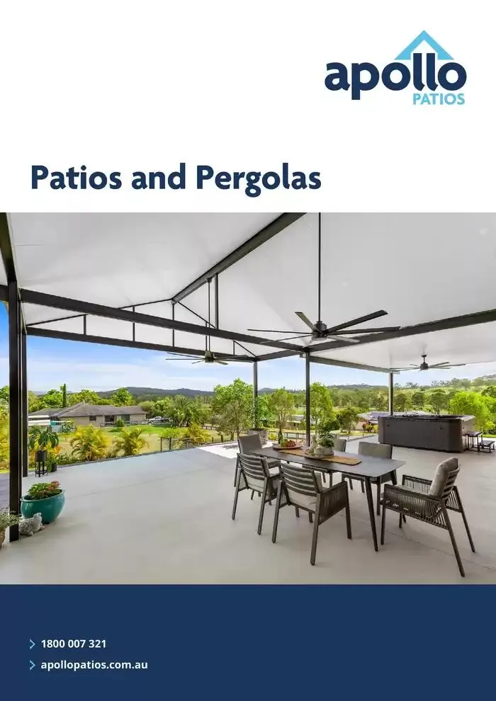 Patios & Pergolas - Catalogue valid from 6 January to 31 December 2025 - page 1