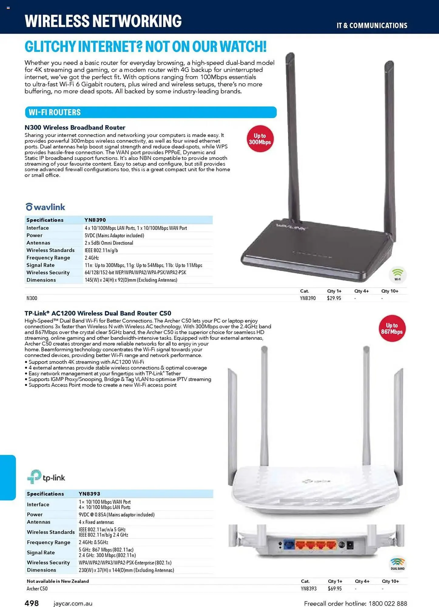 Jaycar Electronics catalogue - Catalogue valid from 8 July to 9 July 2026 - page 498