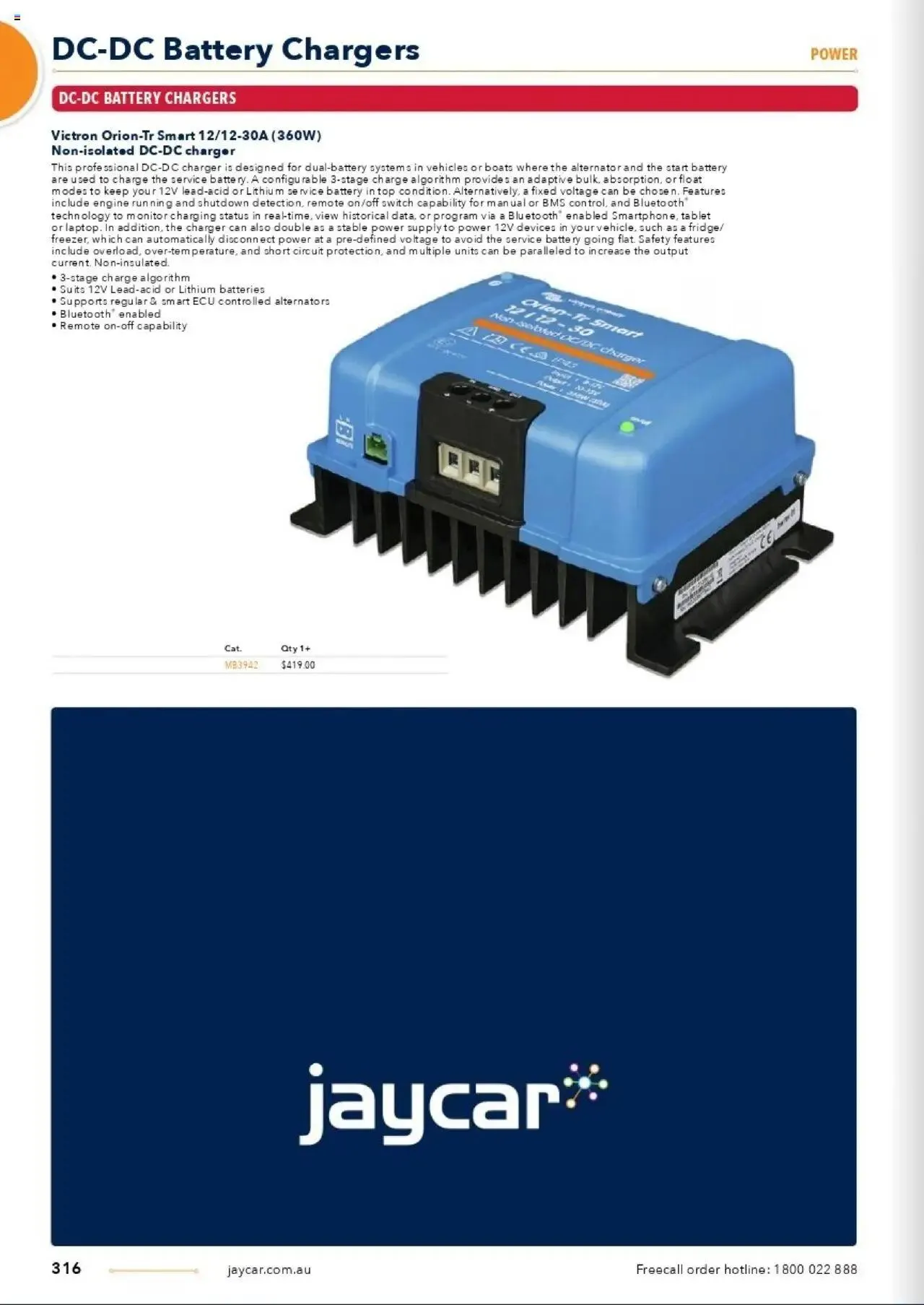 Jaycar Celebrating 40 Years in Electronics - Catalogue valid from 1 January to 29 August 2025 - page 254