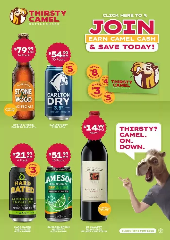 Thirsty! Camel. On. Down. 17/02 - 1