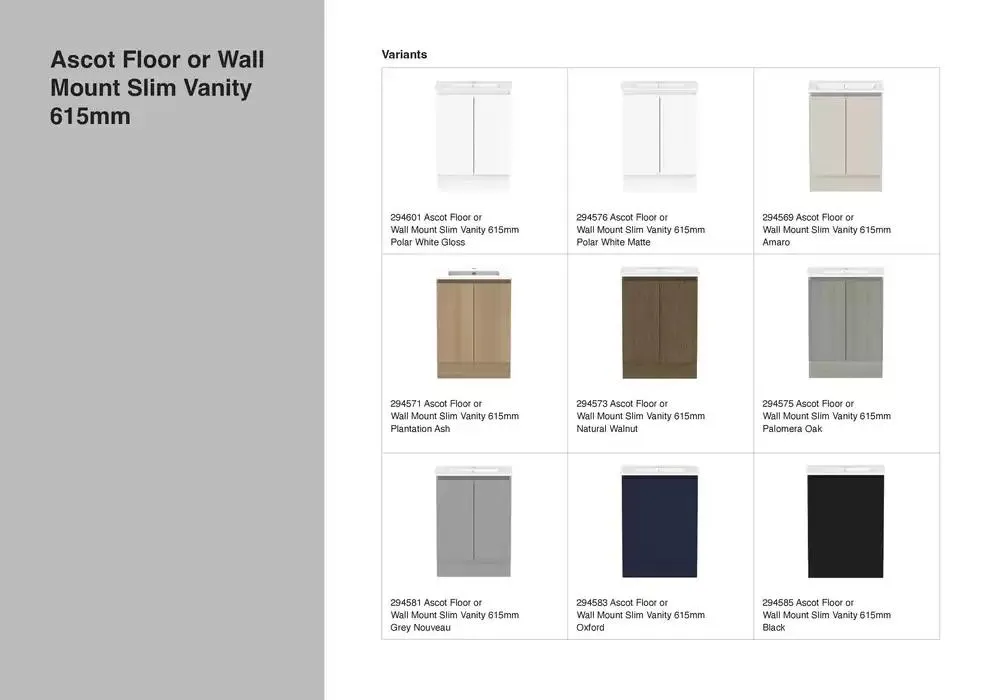 Raymor Vanities Brochure - Catalogue valid from 18 April to 30 April 2025 - page 40