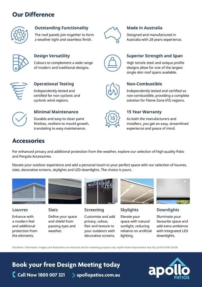 Patios & Pergolas - Catalogue valid from 6 January to 31 December 2025 - page 4