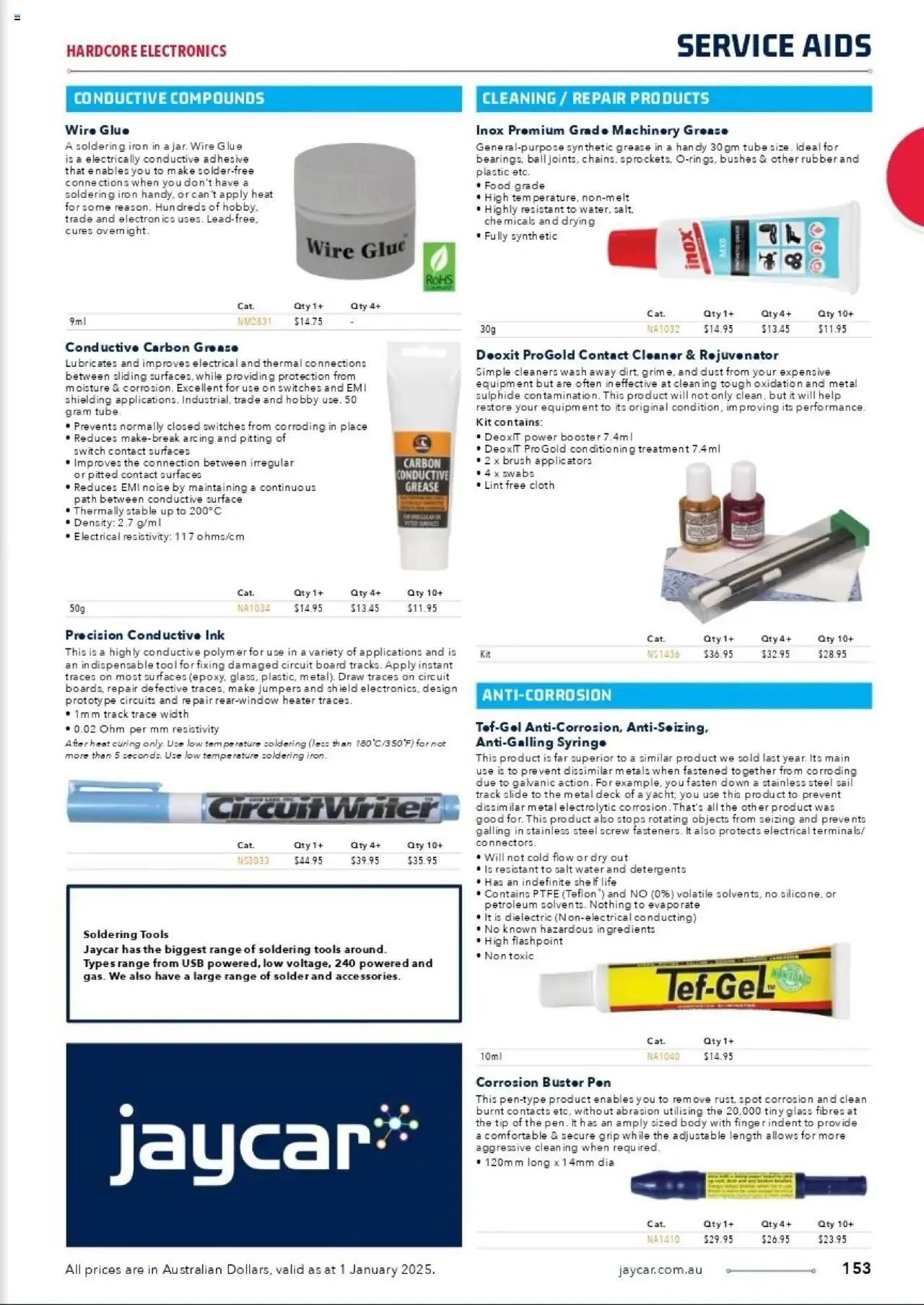 Jaycar Celebrating 40 Years in Electronics - Catalogue valid from 1 January to 29 August 2025 - page 127