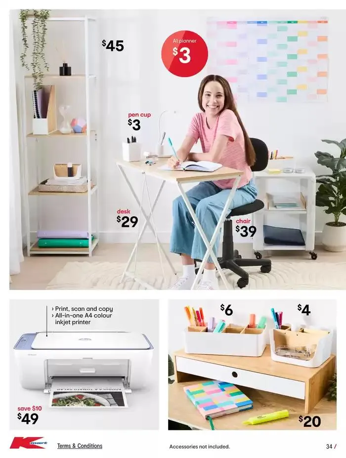 BACK TO SCHOOL - Low prices for life - Catalogue valid from 9 January to 5 February 2025 - page 34