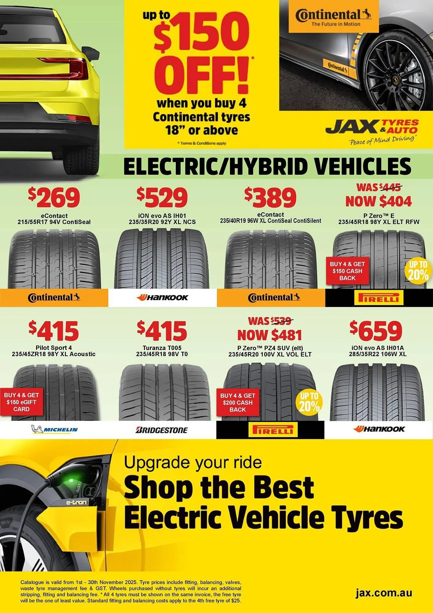 Jax Tyres catalogue - Catalogue valid from 3 November to 30 November 2025 - page 8