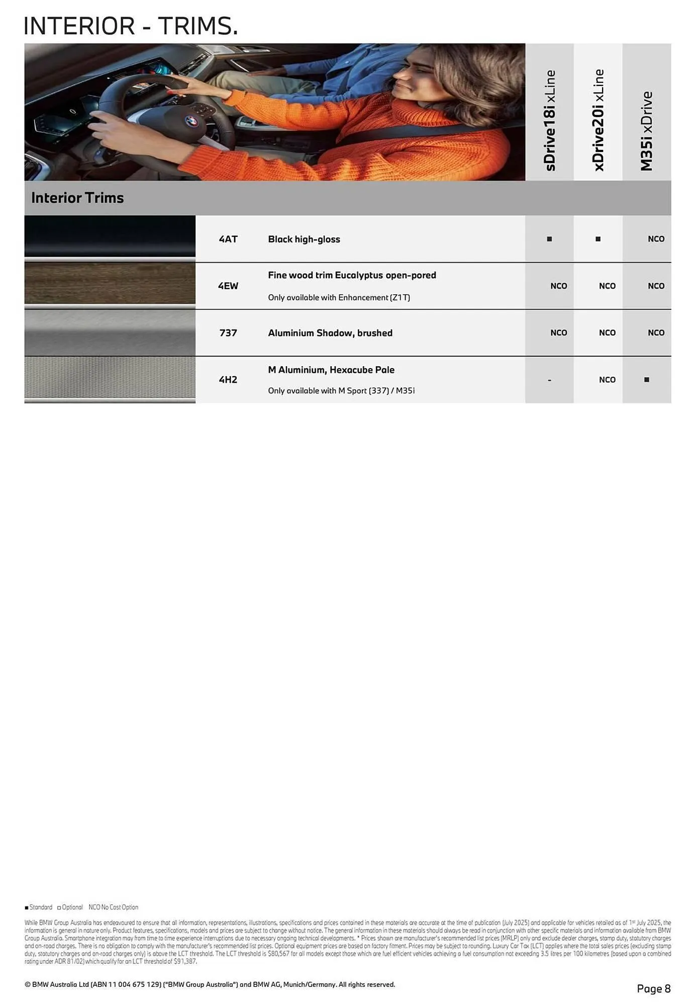 BMW catalogue - Catalogue valid from 7 August to 7 August 2026 - page 8