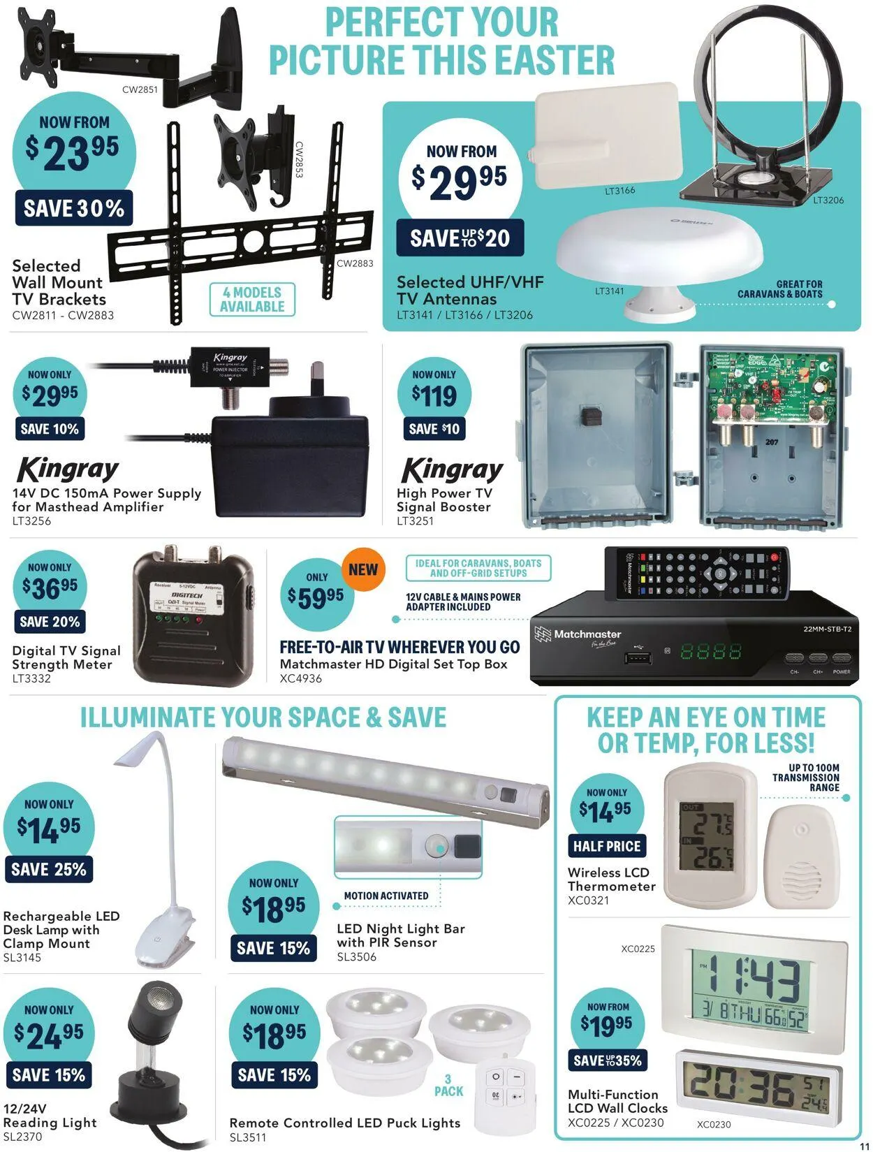 Jaycar Electronics Current catalogue - Catalogue valid from 3 April to 21 April 2025 - page 11