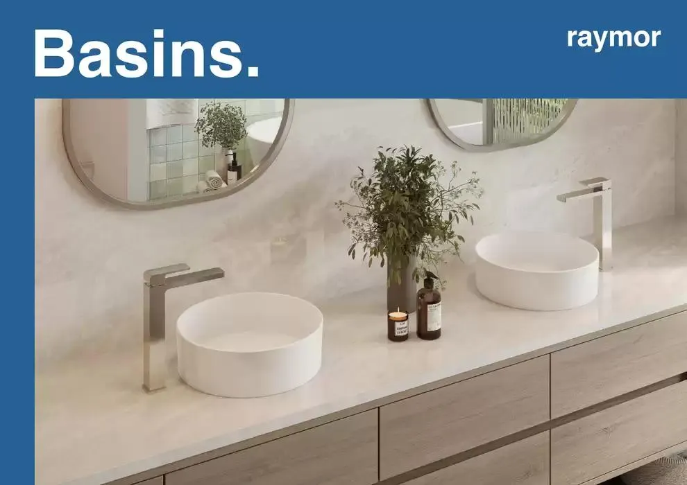 Raymor Brochure Basins 2025 - 1