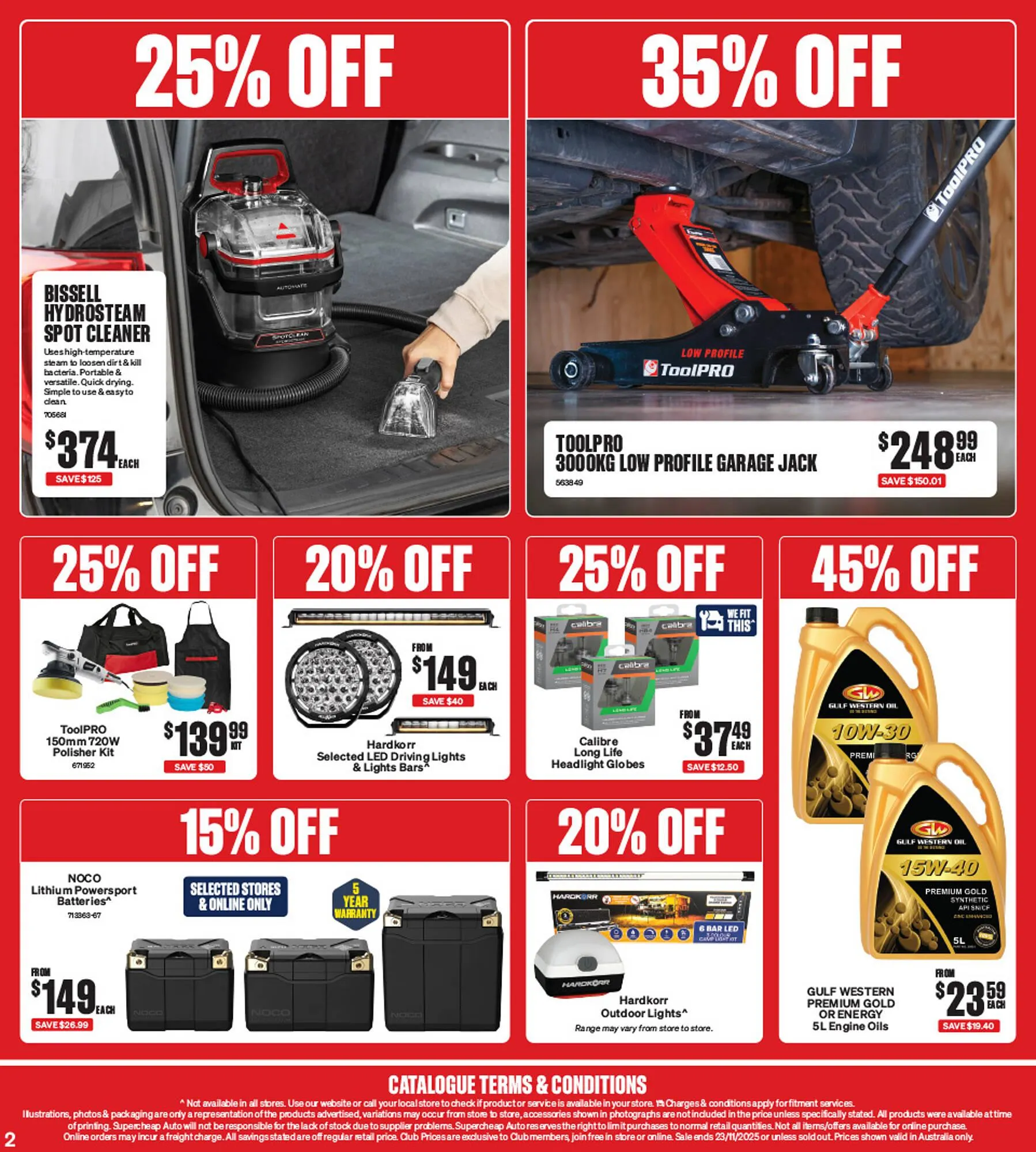 SuperCheap Auto catalogue - Catalogue valid from 5 November to 23 November 2025 - page 2