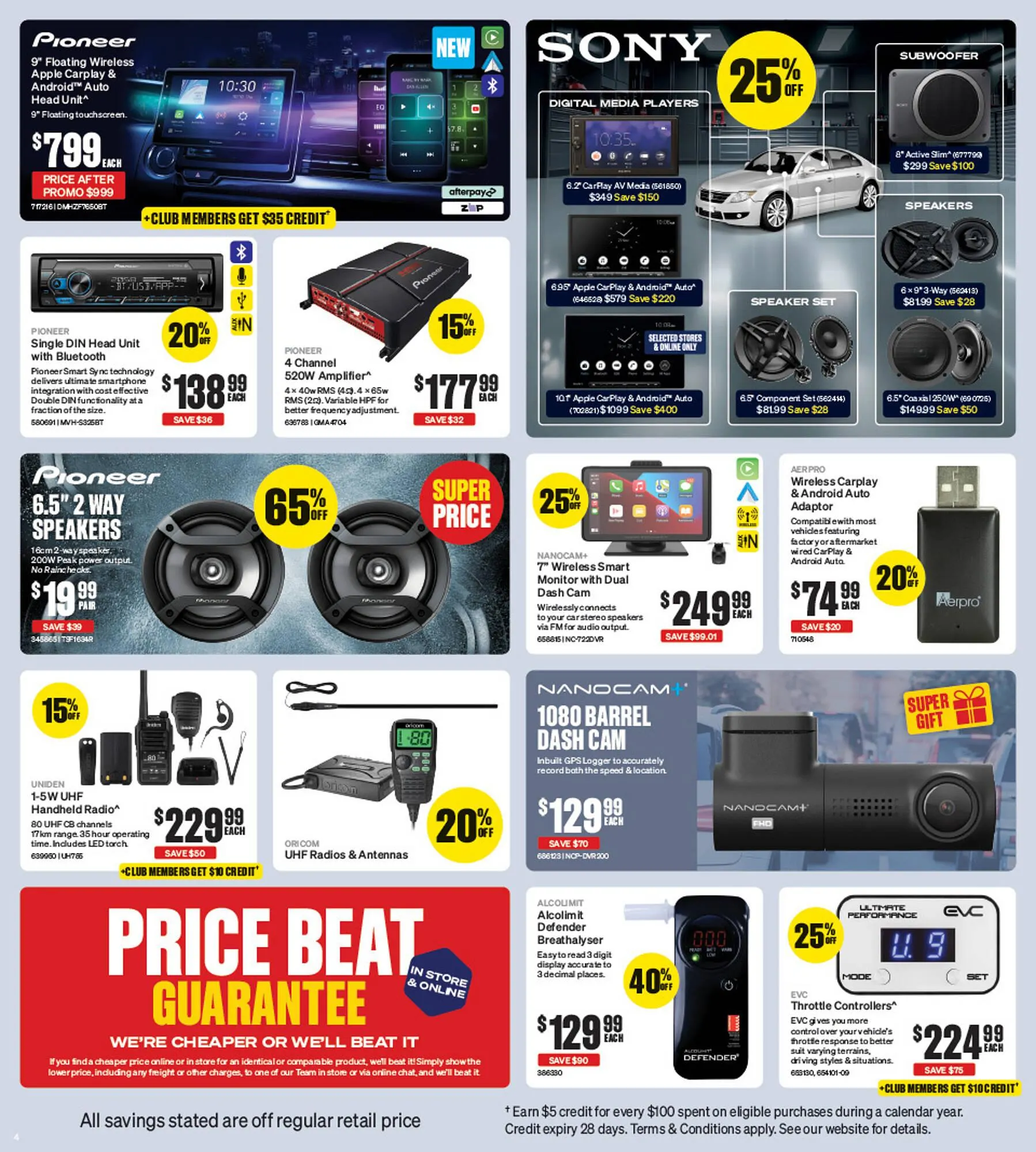 SuperCheap Auto catalogue - Catalogue valid from 27 August to 7 September 2025 - page 4