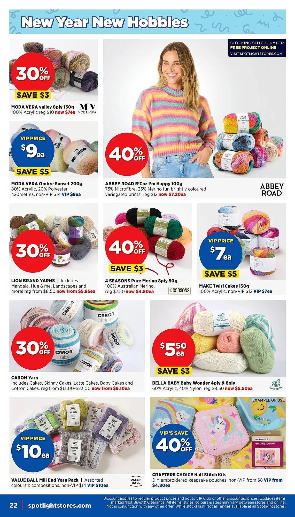 Spotlight catalogue - Catalogue valid from 7 January to 20 January 2026 - page 22