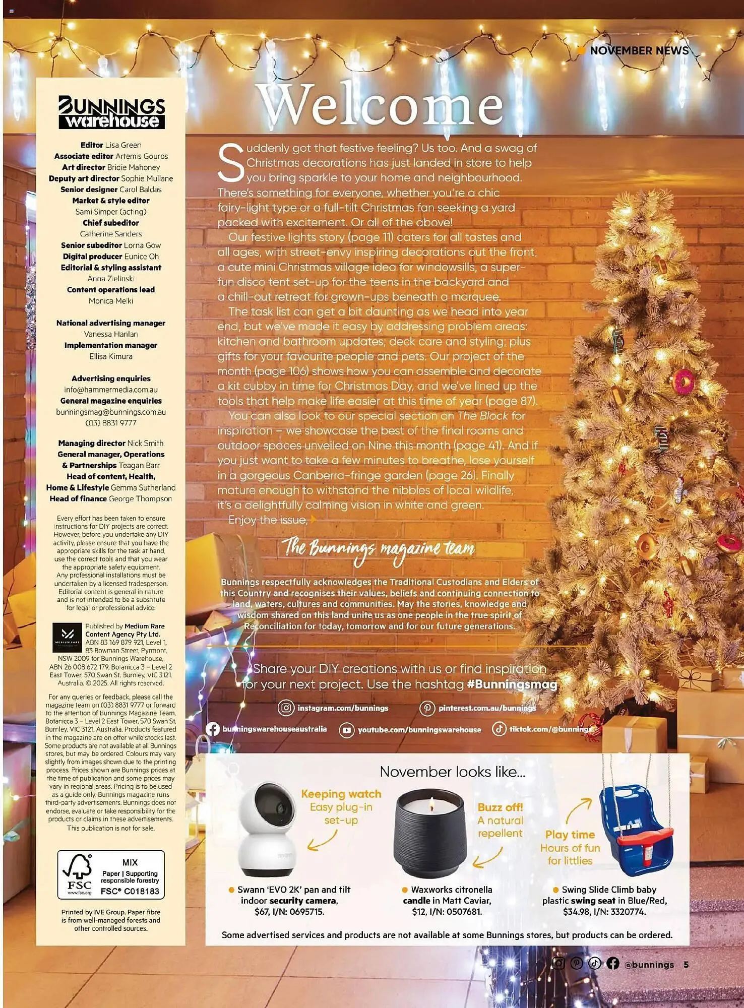 Bunnings catalogue - Catalogue valid from 31 October to 30 November 2025 - page 5