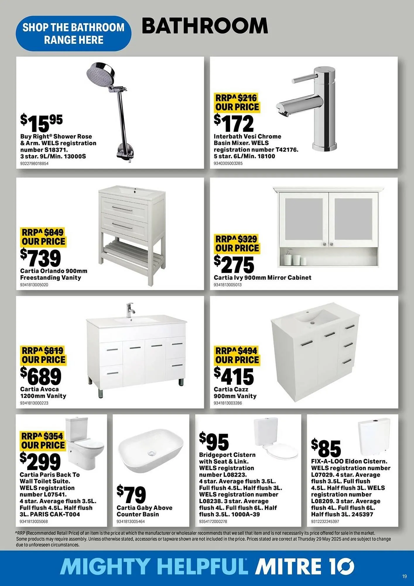 Mitre 10 catalogue - Catalogue valid from 9 July to 27 July 2025 - page 19