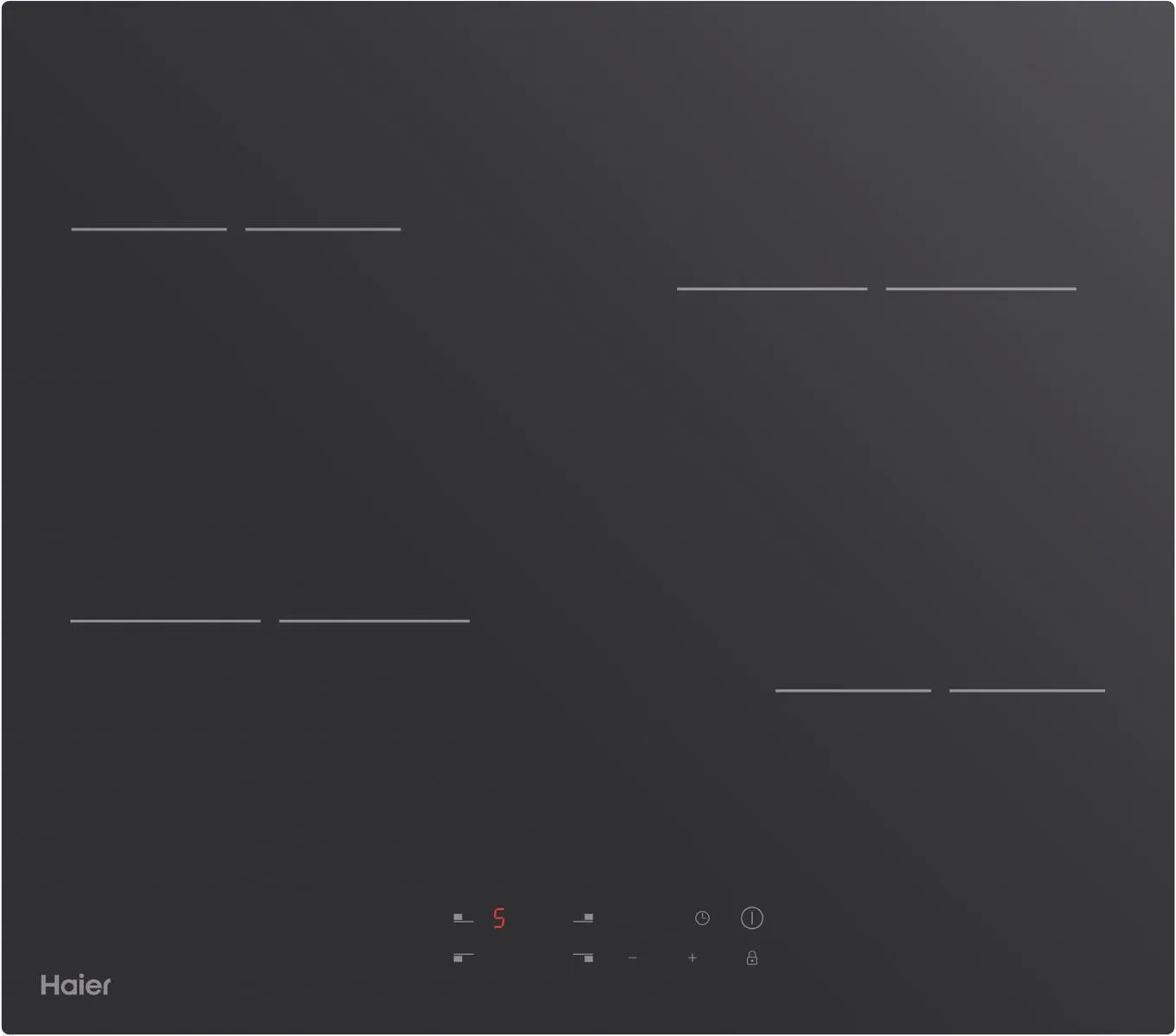 Haier 60cm Electric Cooktop Black