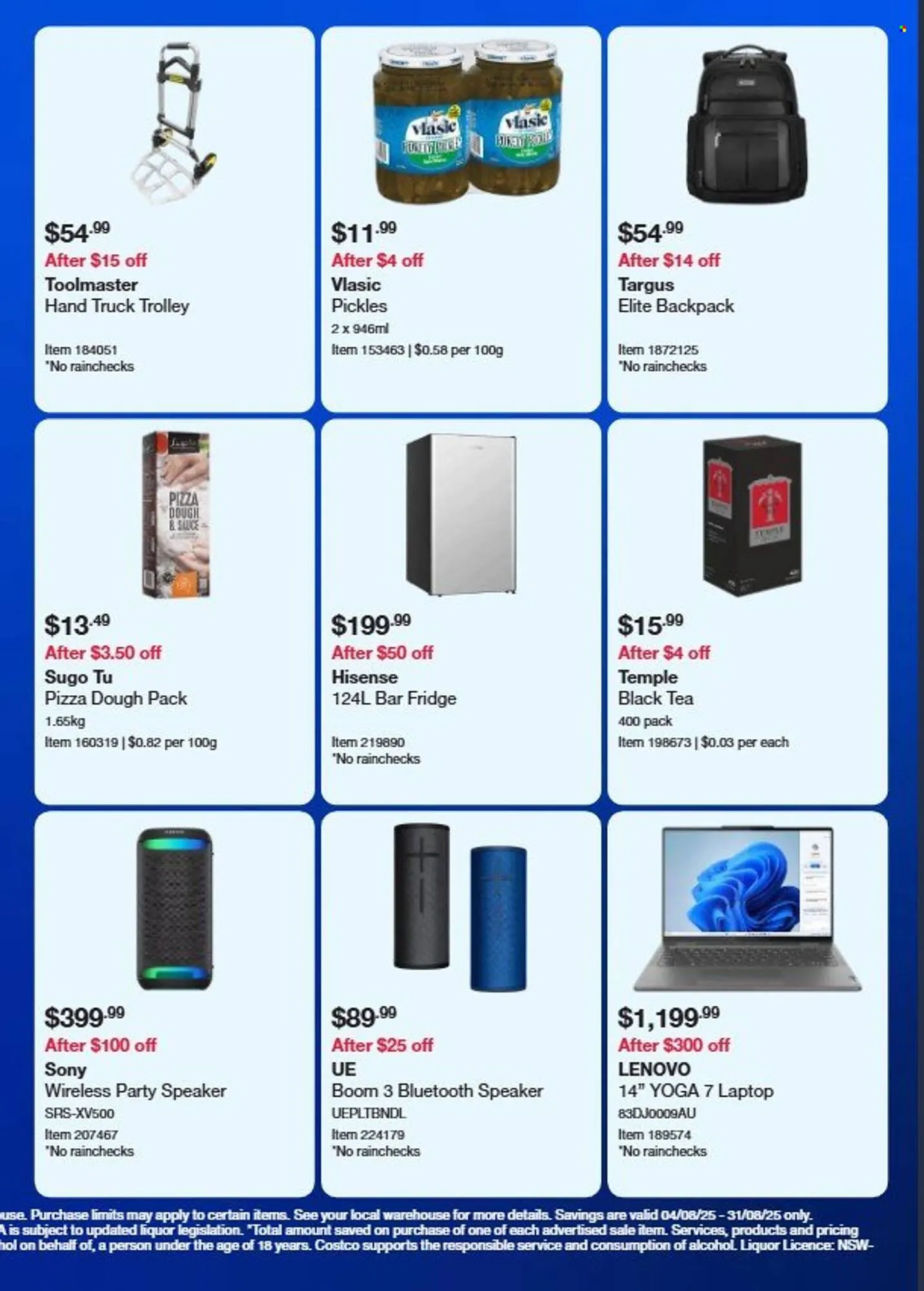 Costco catalogue - Catalogue valid from 4 August to 31 August 2025 - page 8