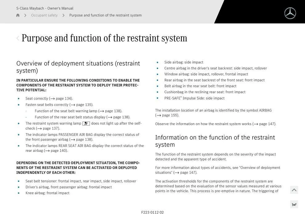 S - Class Maybach - Catalogue valid from 11 September to 11 September 2025 - page 147