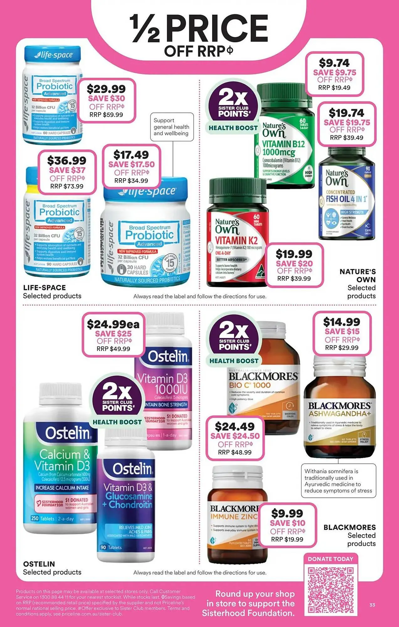 Priceline catalogue - Catalogue valid from 23 April to 6 May 2026 - page 33
