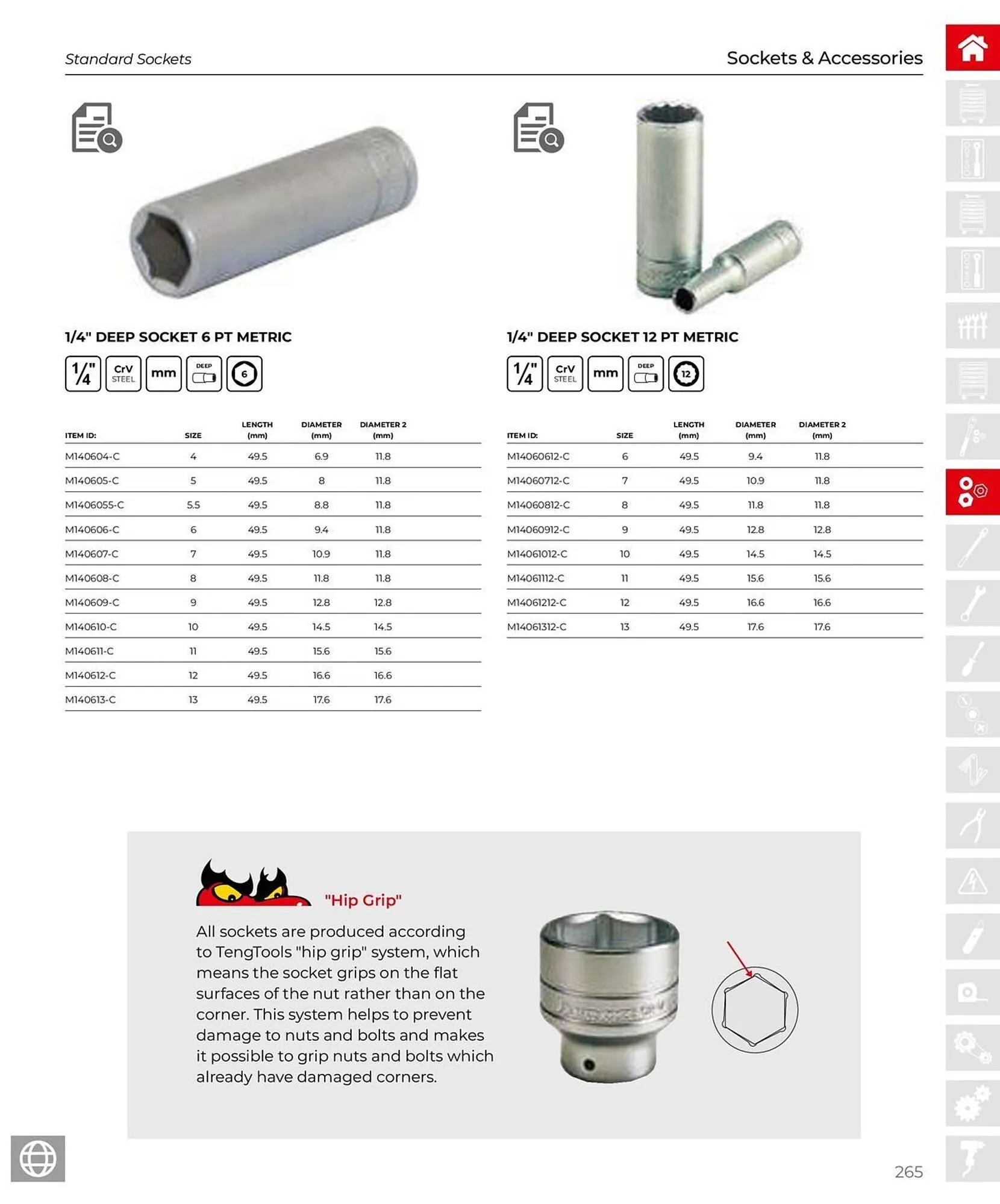 Teng Tools catalogue - Catalogue valid from 28 March to 31 December 2025 - page 266