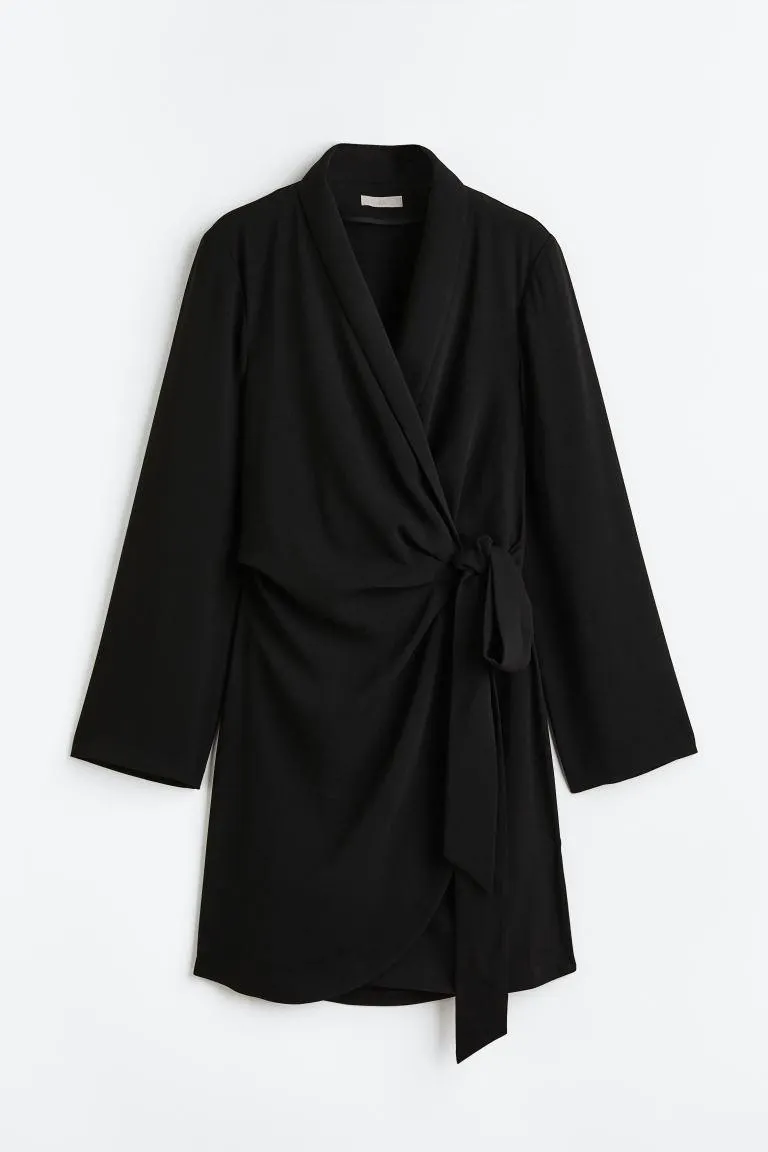 Blazer Wrap Dress