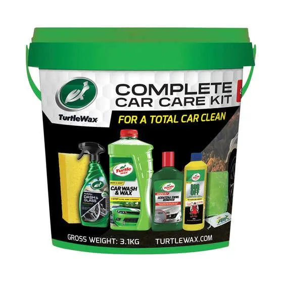 Turtle Wax 8 Piece Complete Car Care Bucket
