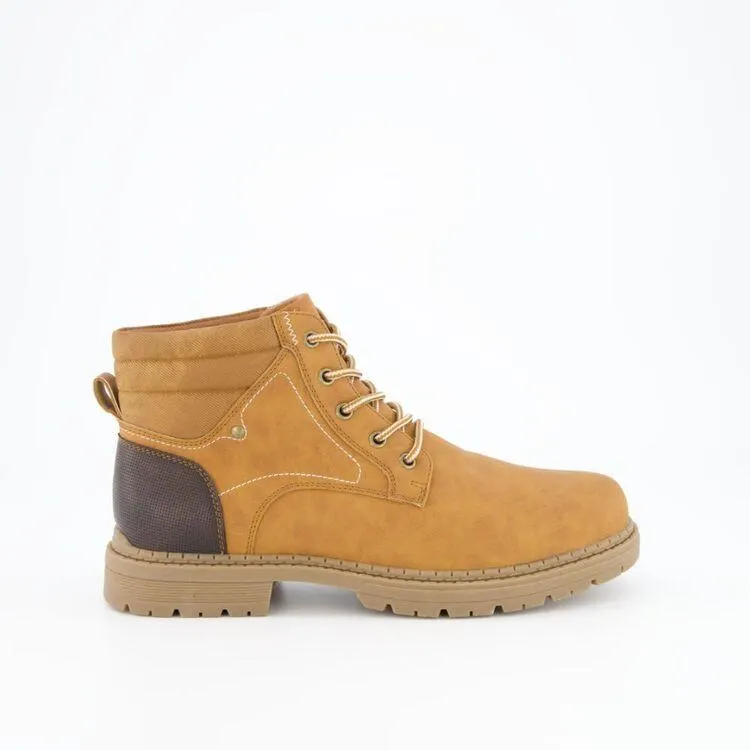 JC Lanyon Men's Lukey Lace Up Boot Tan