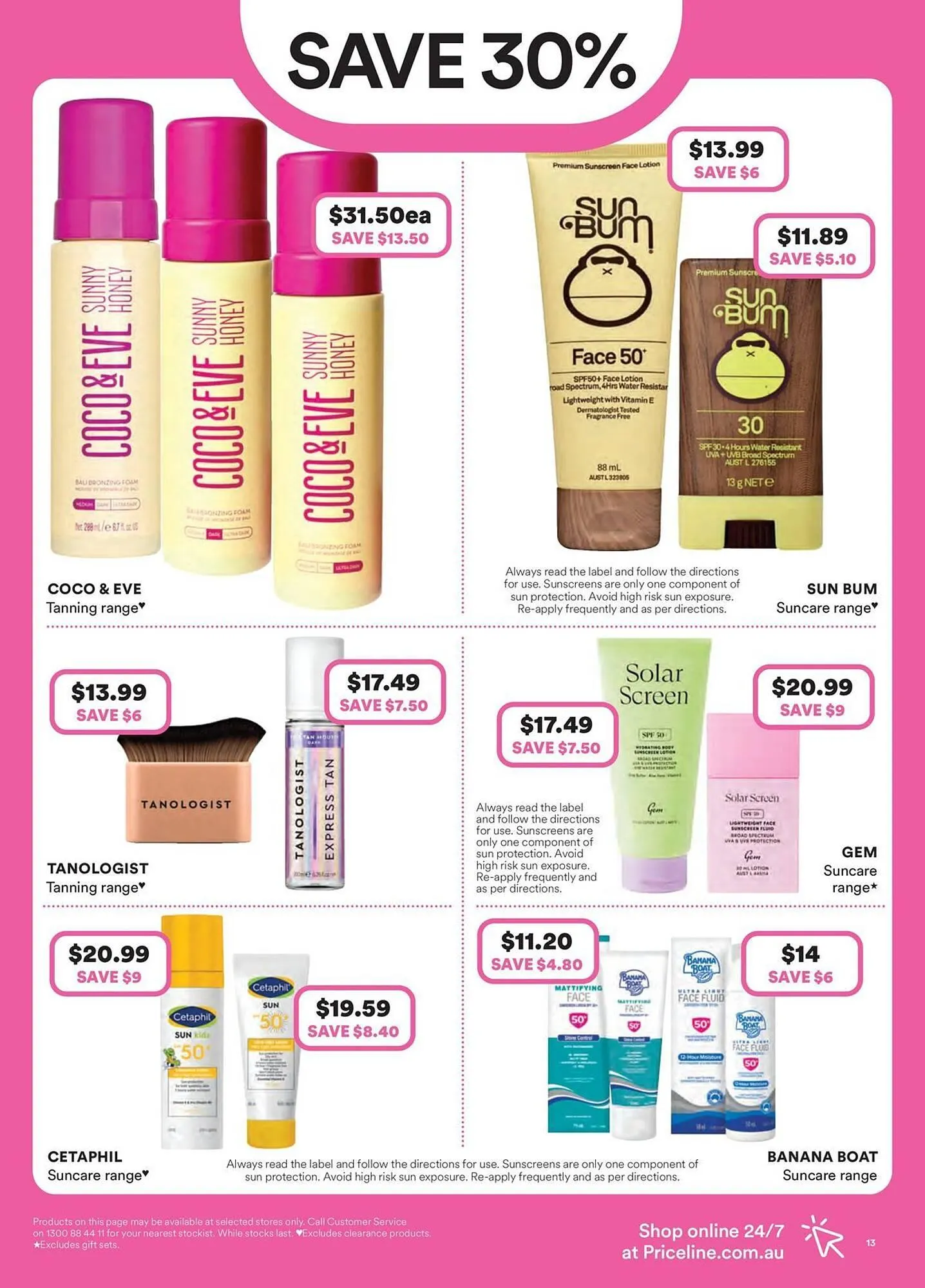 Priceline catalogue - Catalogue valid from 26 March to 8 April 2026 - page 13
