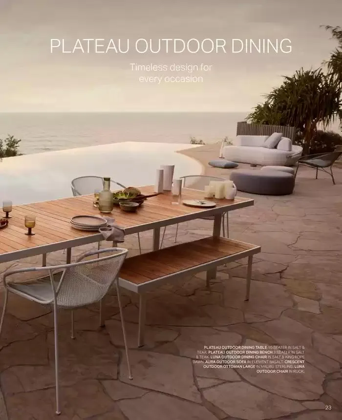 2025 Outdoor Collection - Catalogue valid from 17 April to 31 December 2025 - page 23