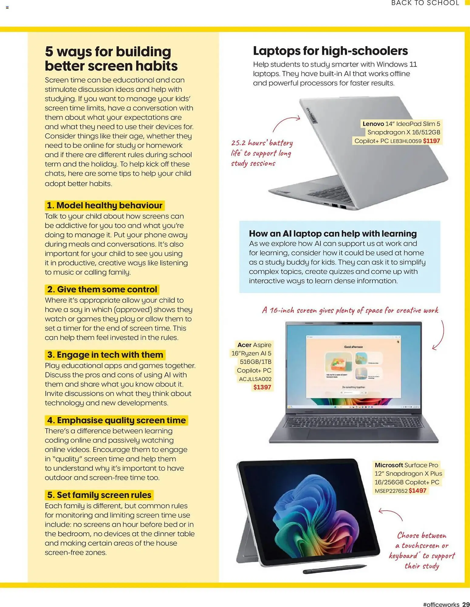 Officeworks catalogue - Catalogue valid from 31 December to 30 January 2026 - page 29