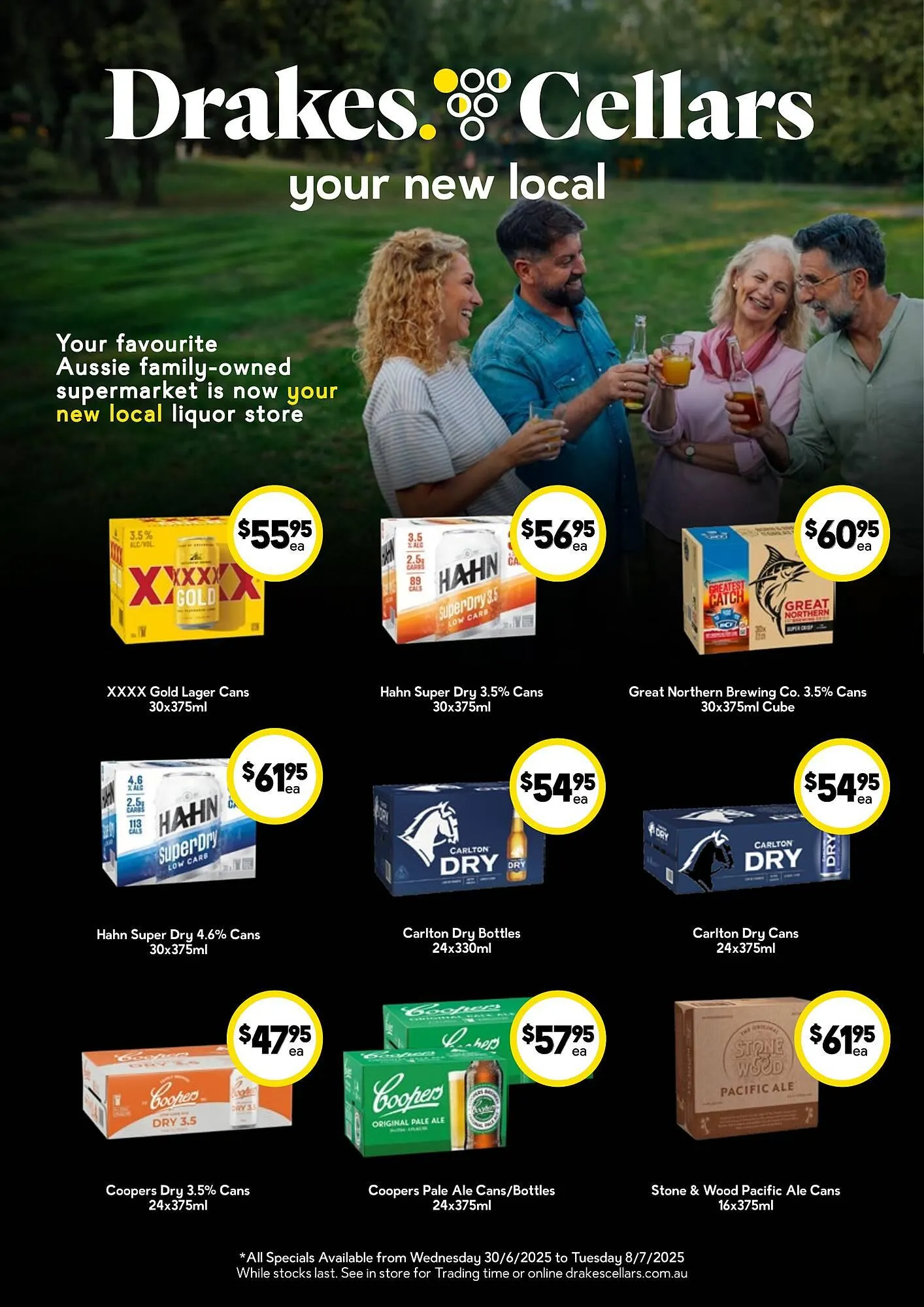 Drakes catalogue - Catalogue valid from 30 June to 8 July 2025 - page 1